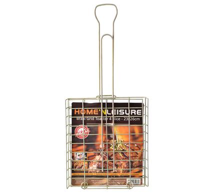 BRAAI METAL TOASTER 4-SLICE 23x26cm