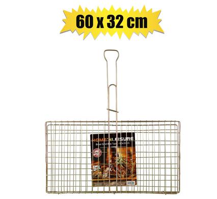 BRAAI GRID METAL RECTANGULAR 60x32cm