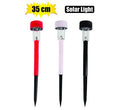 SOLAR GARDEN LIGHT 35cm PLASTIC