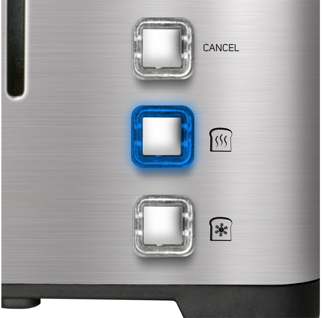 Taurus 850W 2 Slice Brushed Stainless Steel Toaster